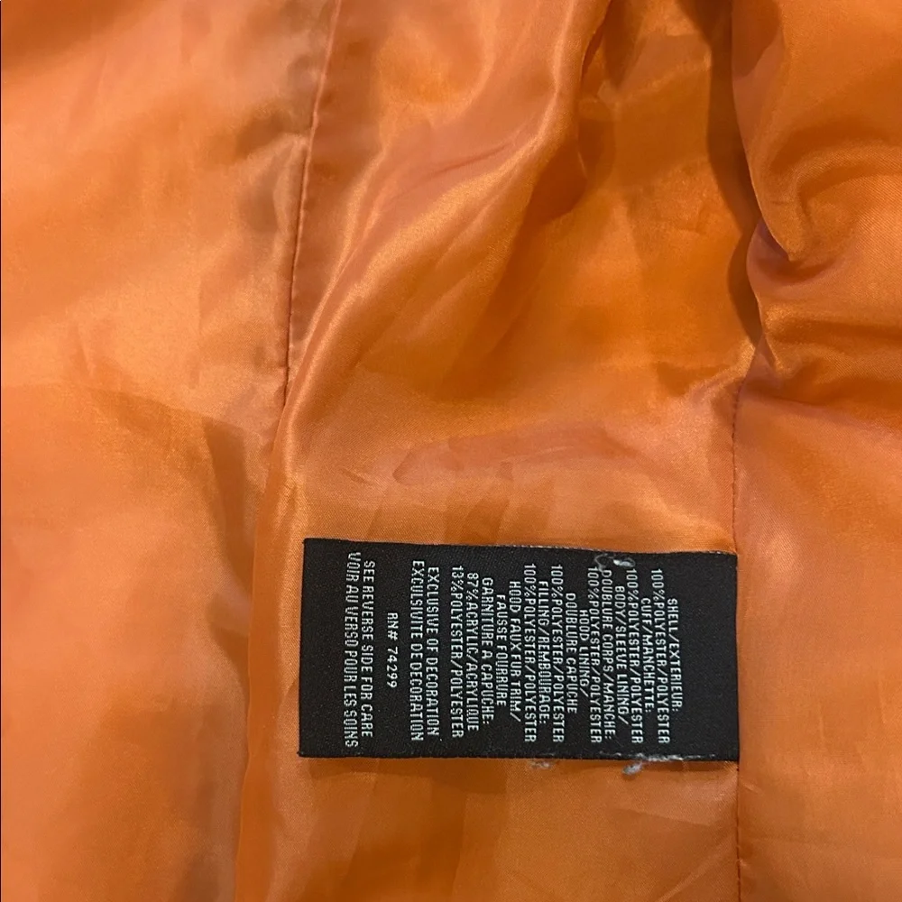 Madden Black Puffer Jacket with Faux Fur Hood size MM - Picture 12 of 16